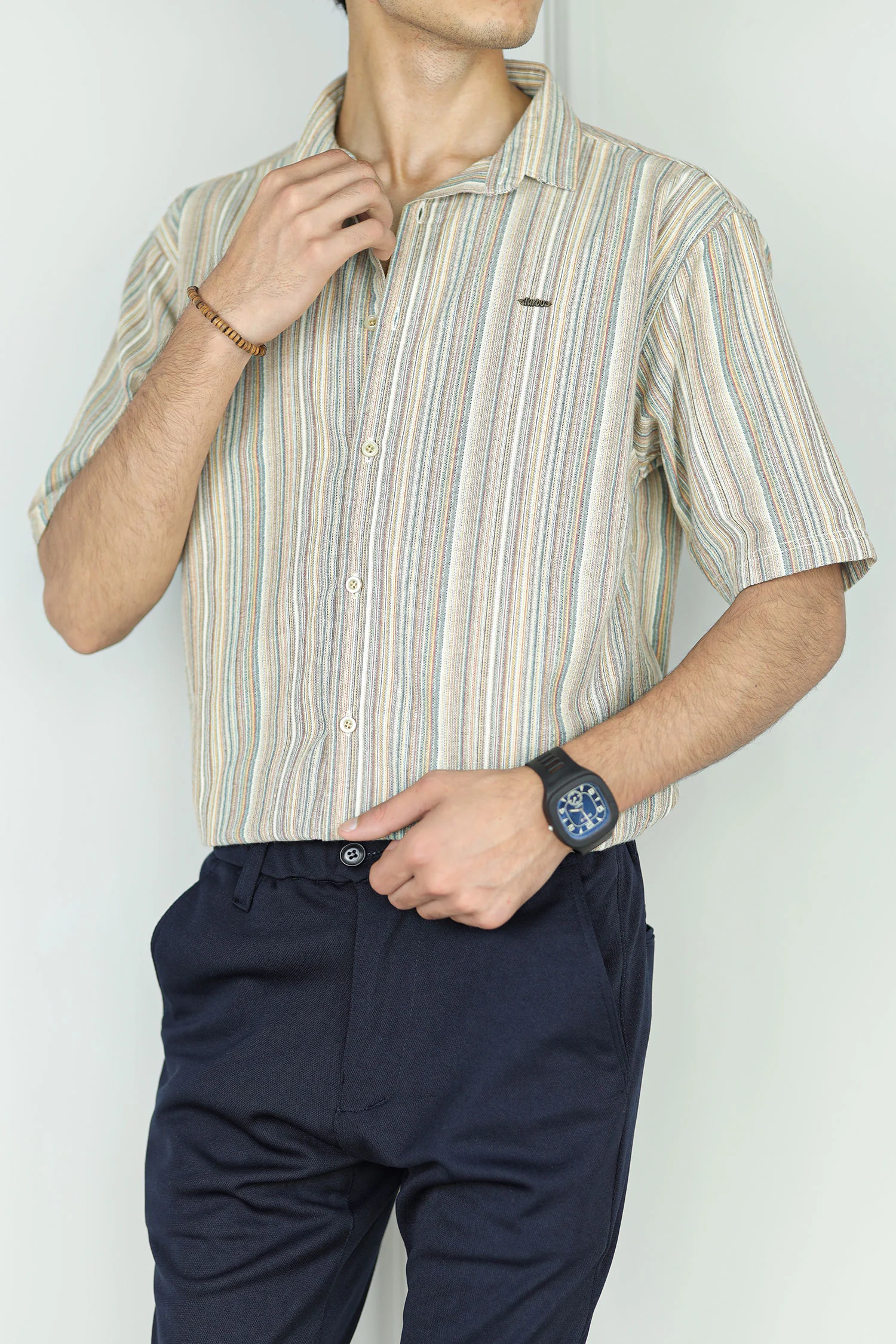 Turbo Spring Edit Textured Casual Shirt - Image 3