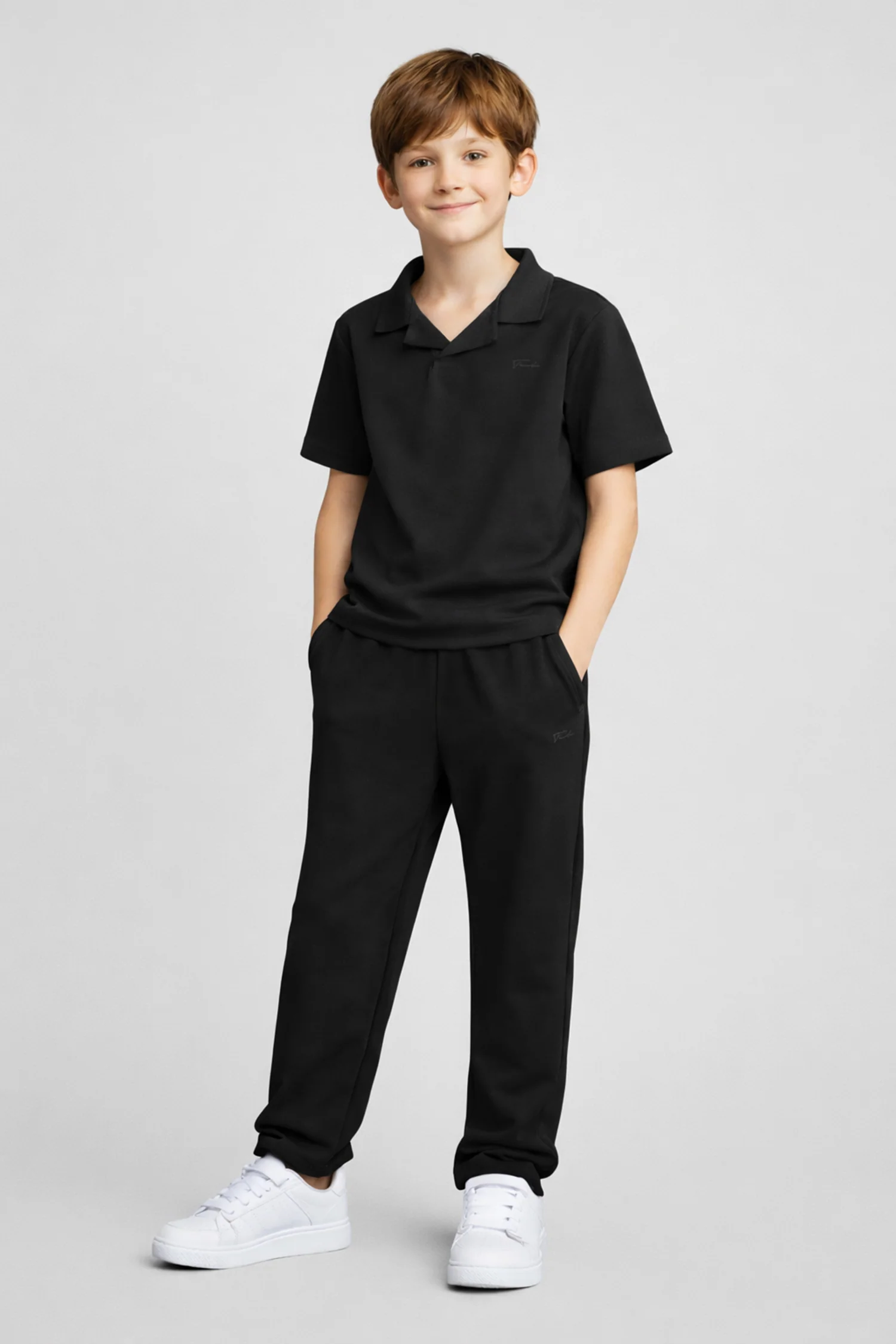 Turbo Street Comfort Collar Style Younger Kids Tracksuit - Image 7
