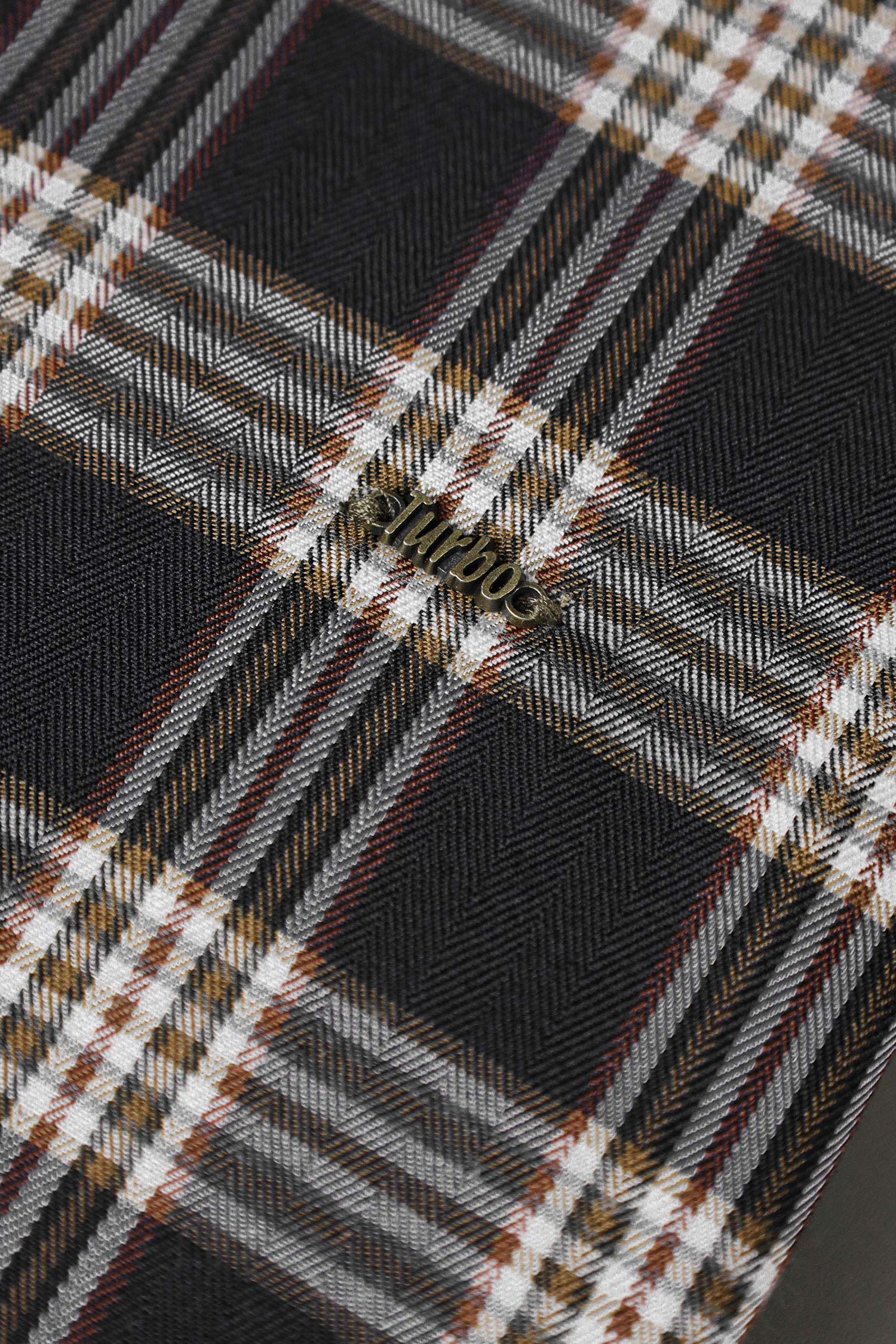 Turbo Tattersall Checkered Long Sleeve Cotton Casual Shirt - Image 10