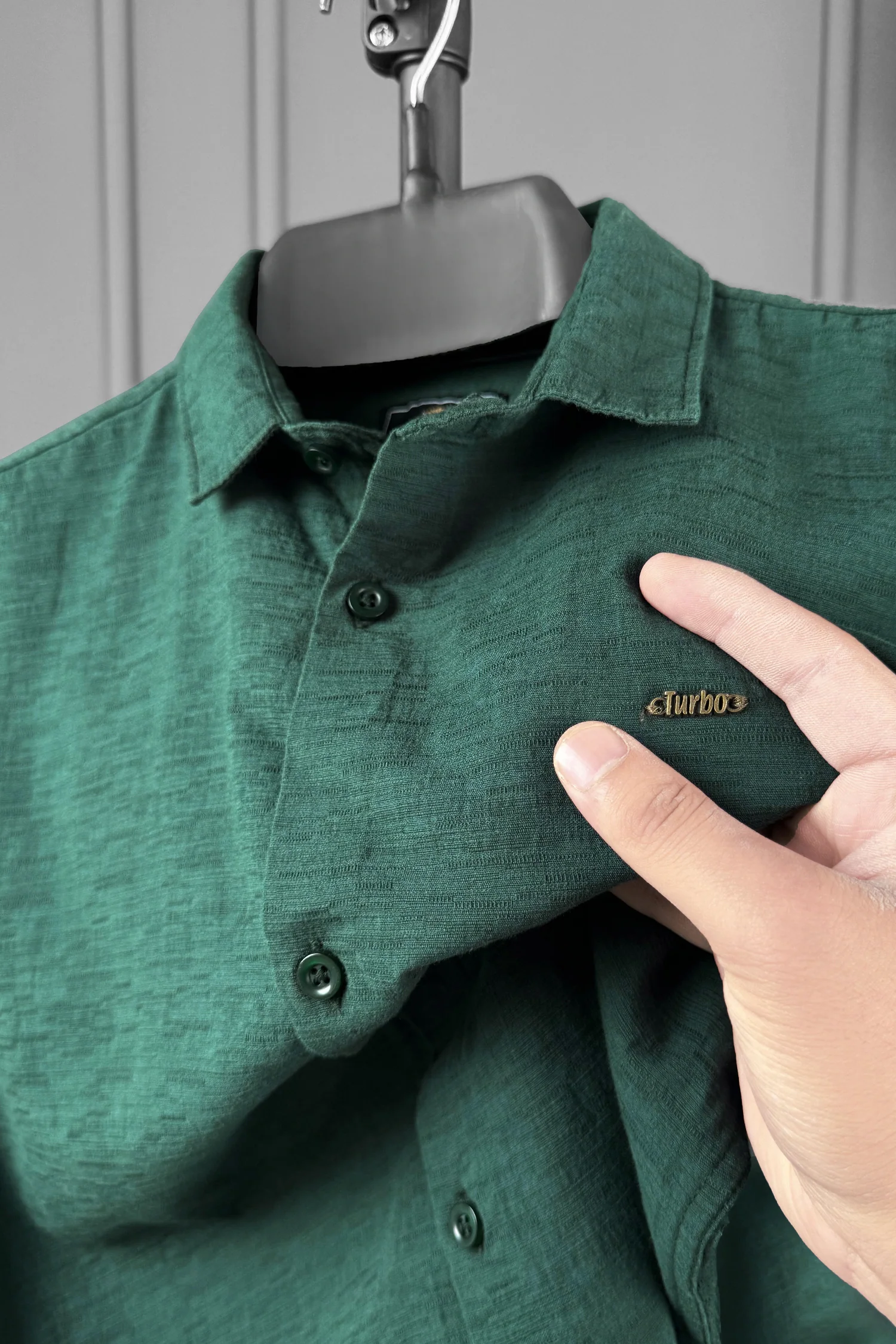 Turbo Textured Relaxed Fit Casual Shirt - Image 12