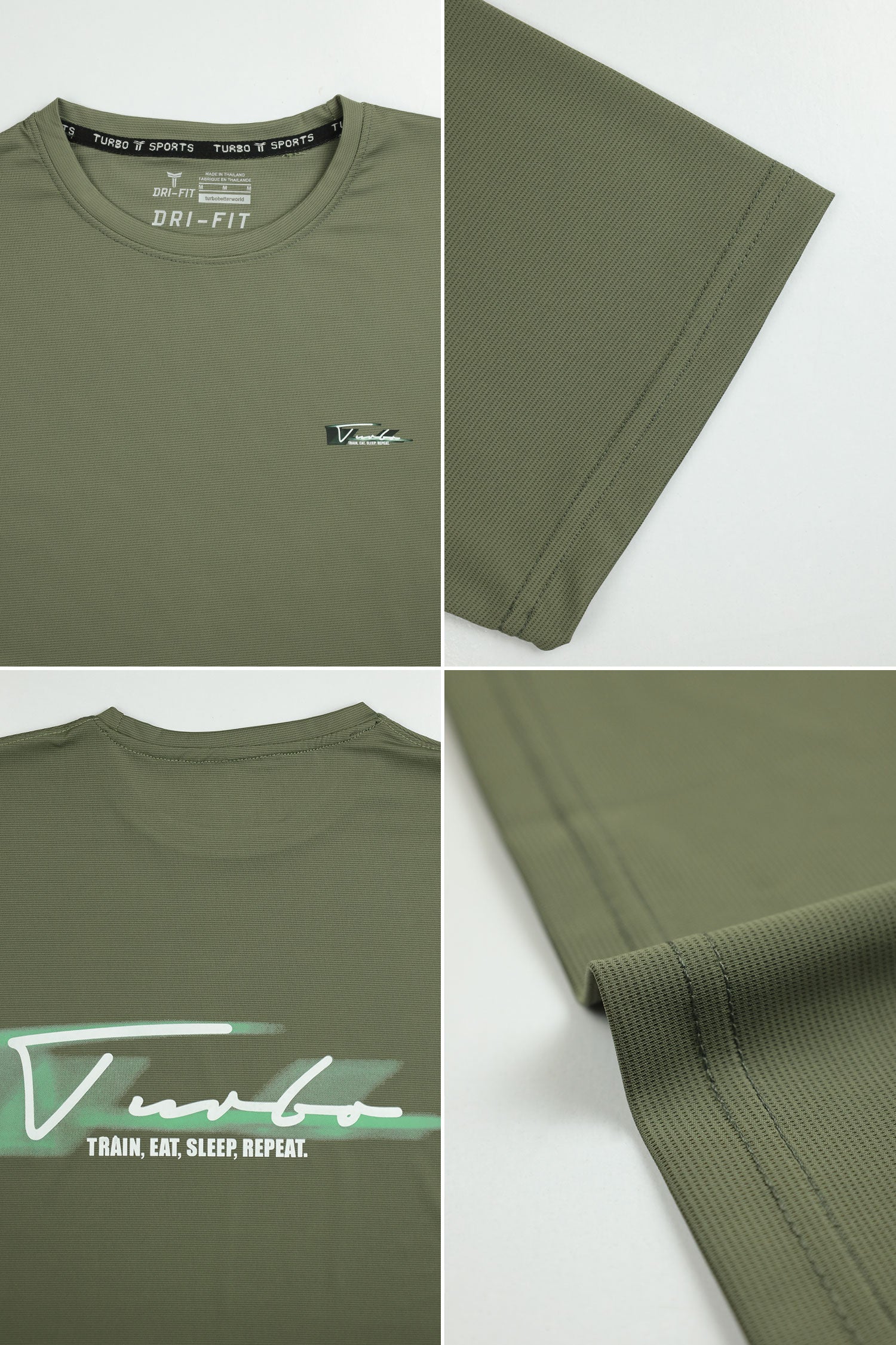 Turbo 'The Repeater' Performance Dry-Fit Tee - Image 18