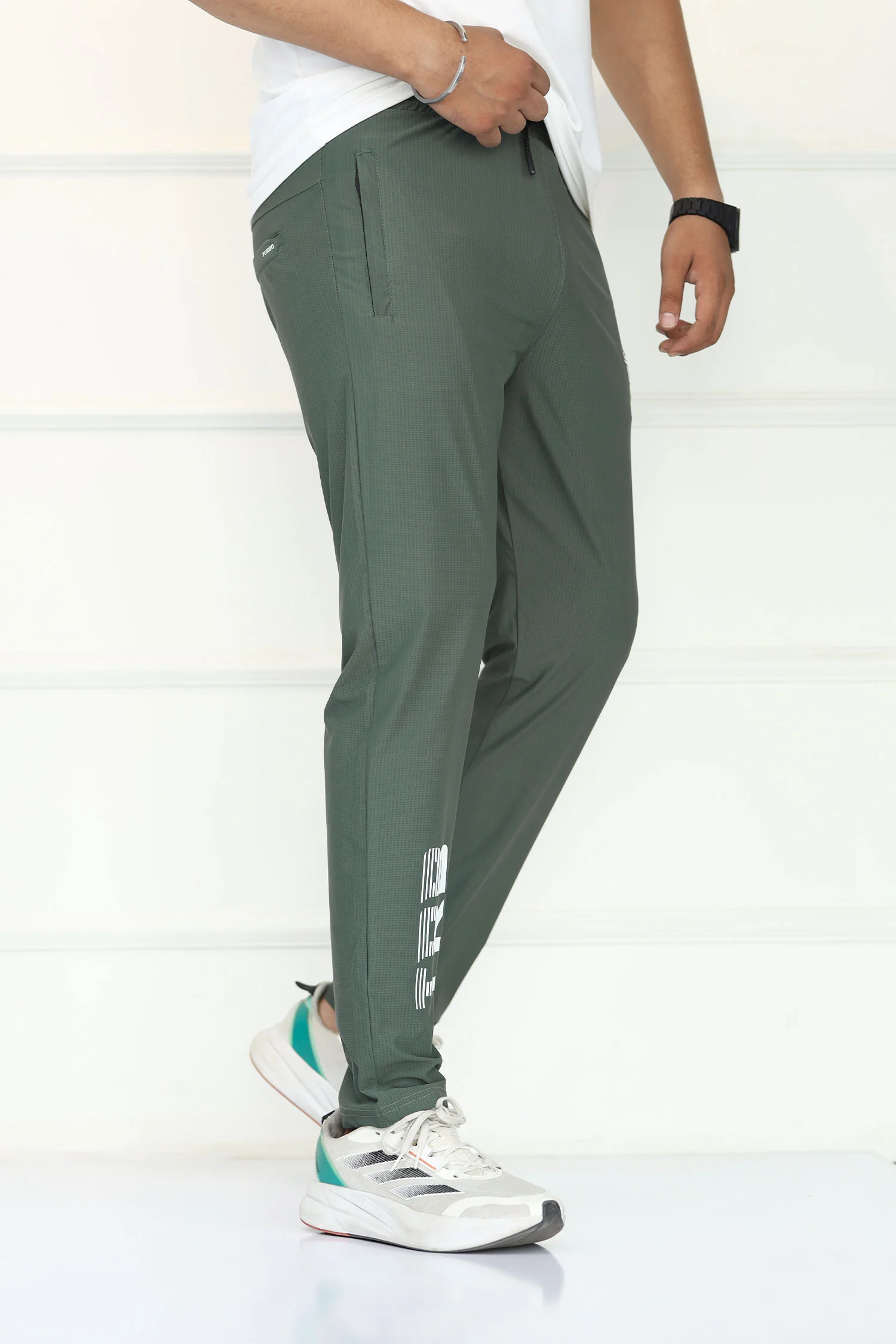 Turbo 'TRB Division' Sportswear Mesh Dry-fit Trouser - Image 16