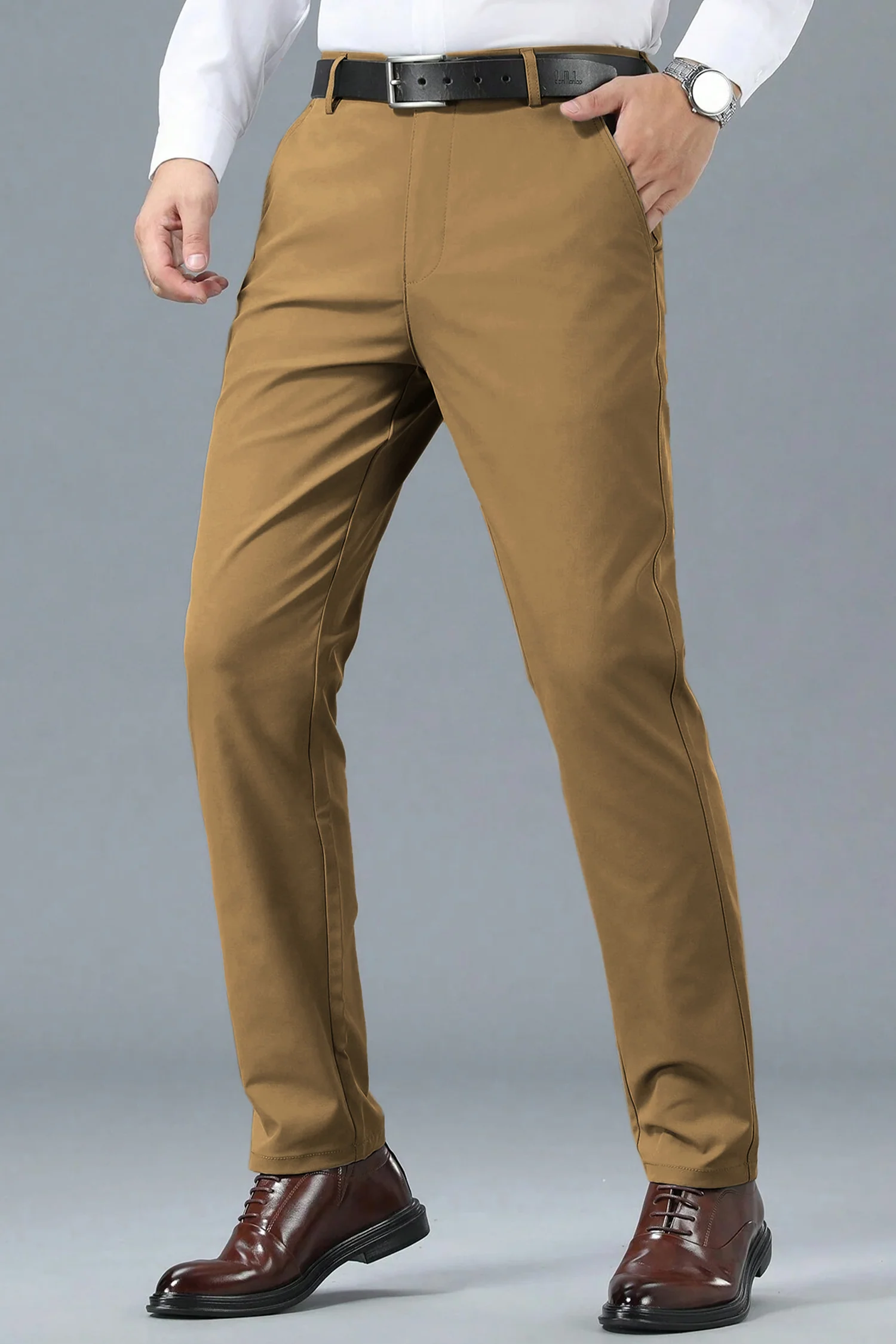 Turbo Urban Era Executive Slim Fit Cotton Pant - Image 2