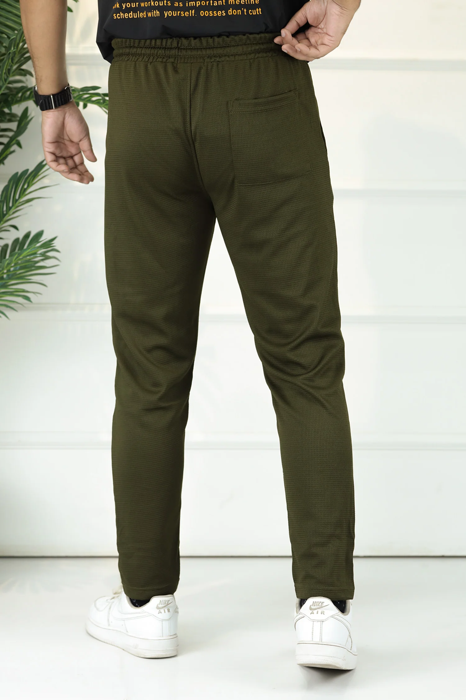 Turbo Urban-Fit Single Plate Waffle Trouser - Image 10