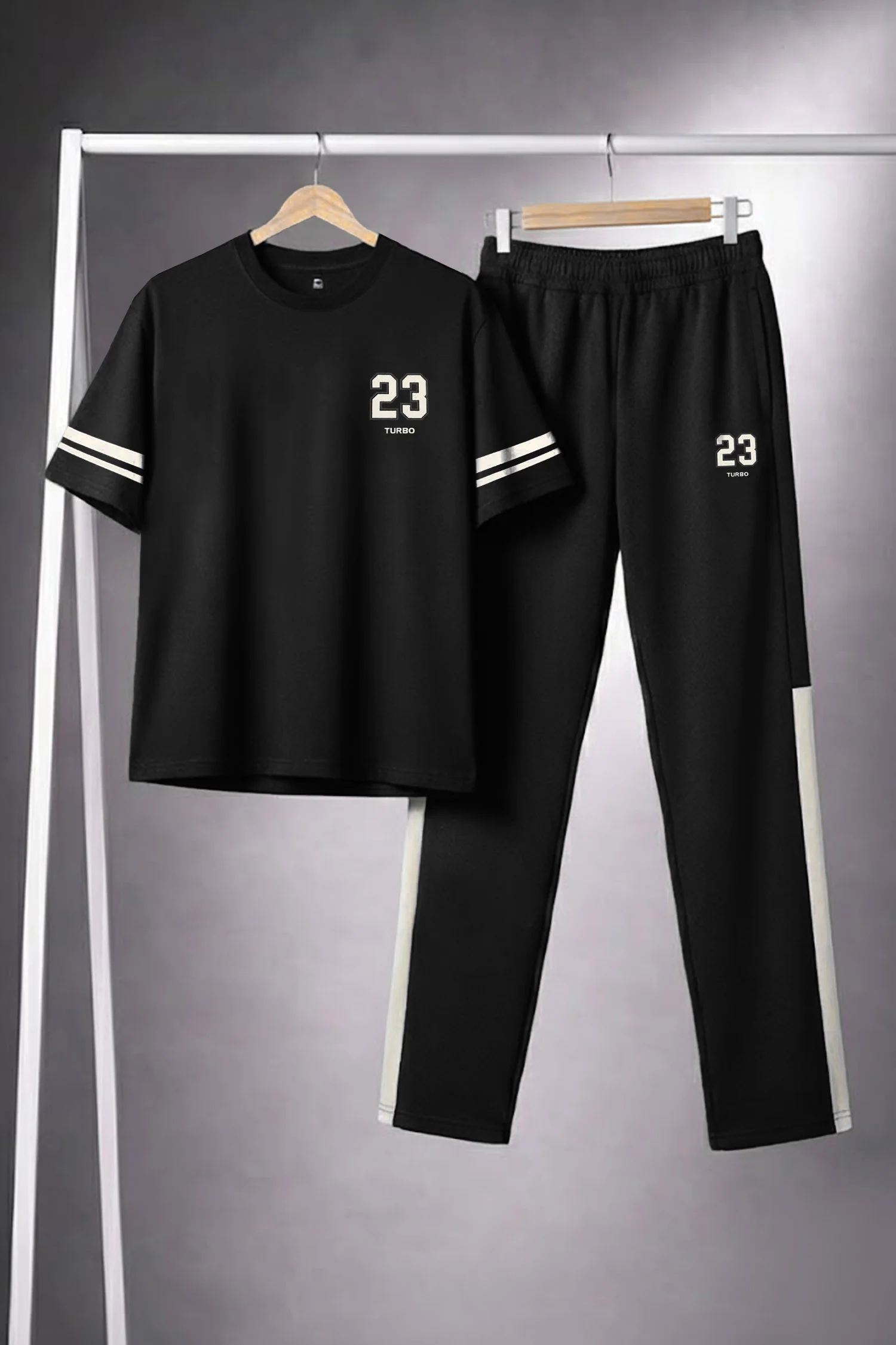 Turbo Urban Flex Men's Tracksuit In Black