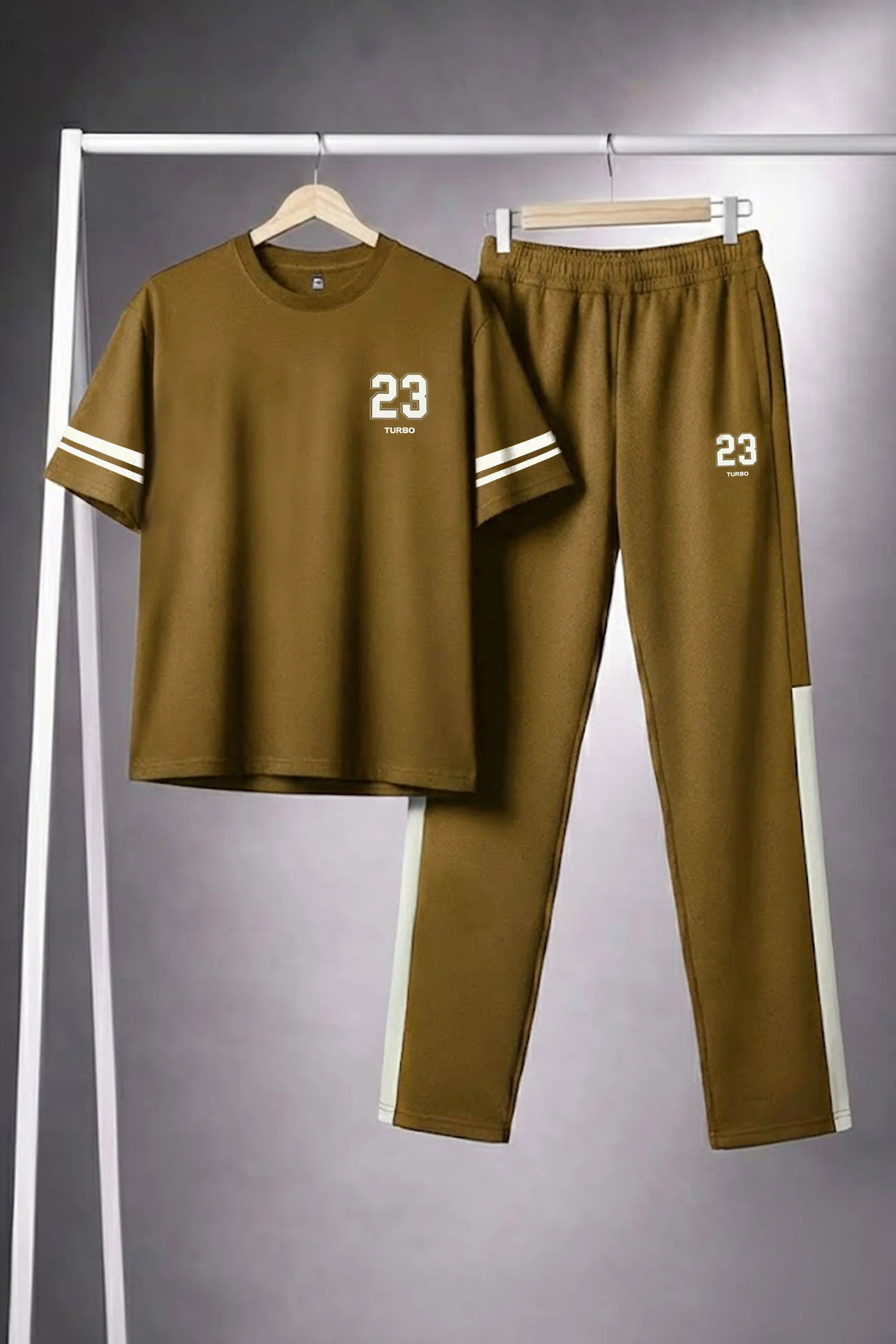 Turbo Urban Flex Men's Tracksuit In Brown