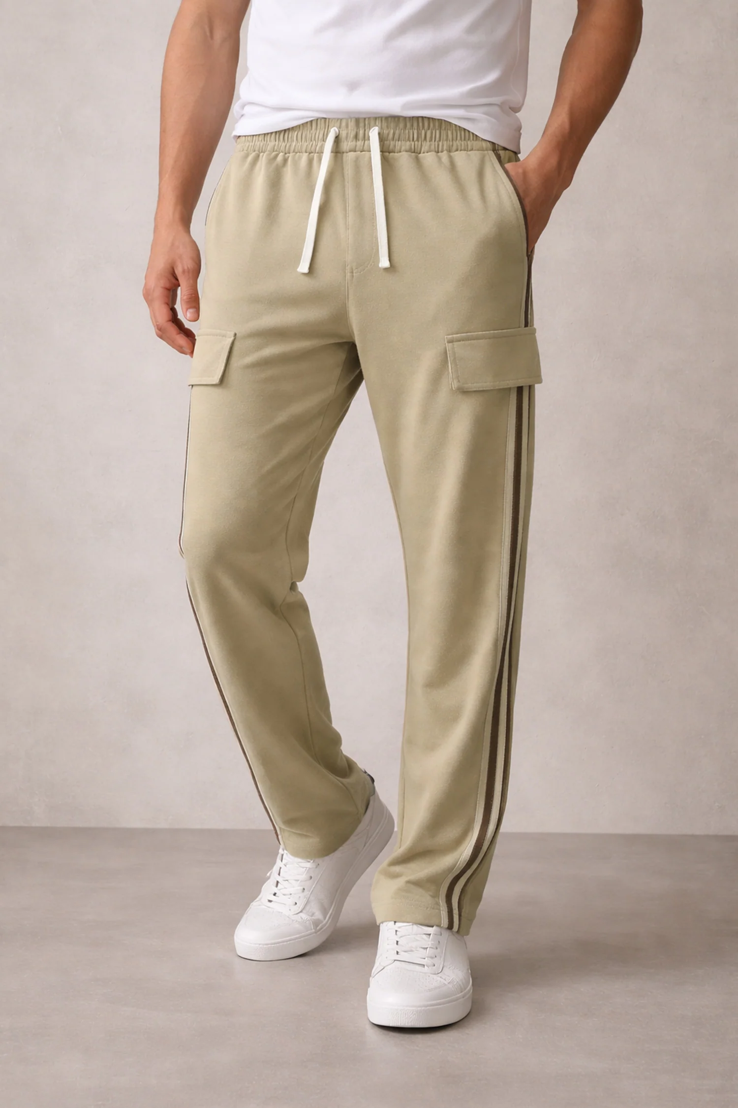 Turbo Versatile Jump Cut Stripe Style Trouser - Image 7