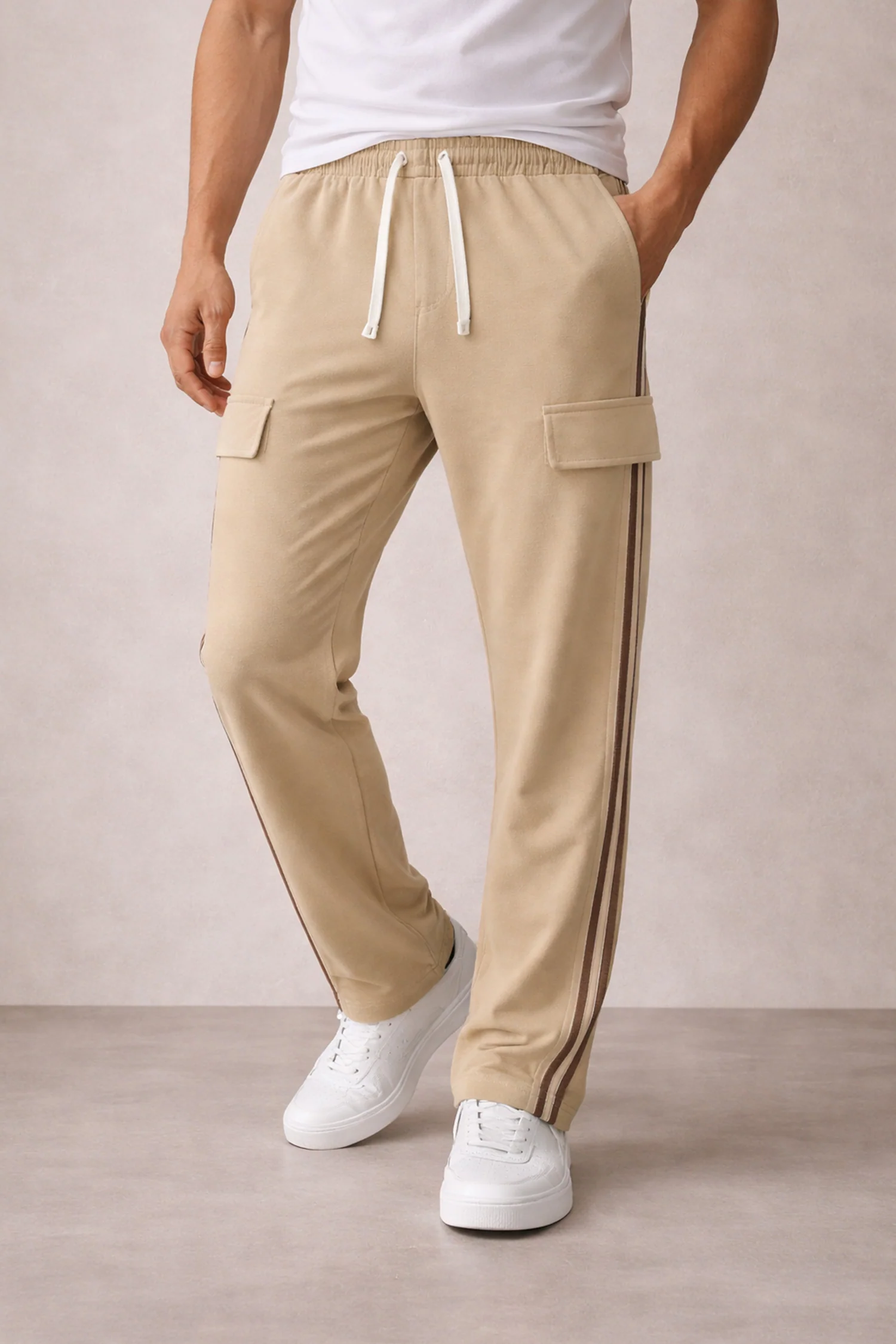 Turbo Versatile Jump Cut Stripe Style Trouser - Image 10