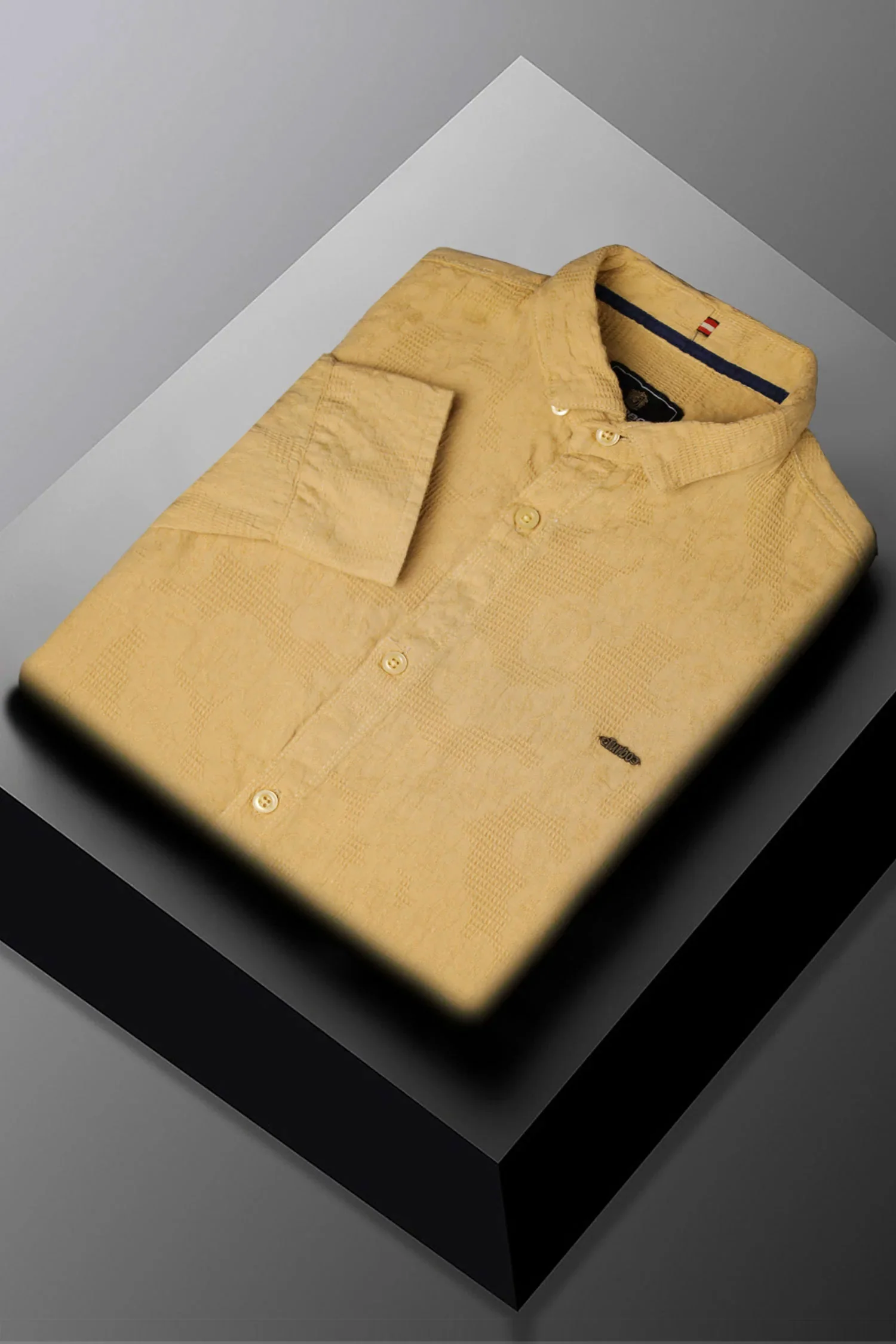 Turbo Vintage Patterend Long Sleeve Cotton Casual Shirt - Image 15