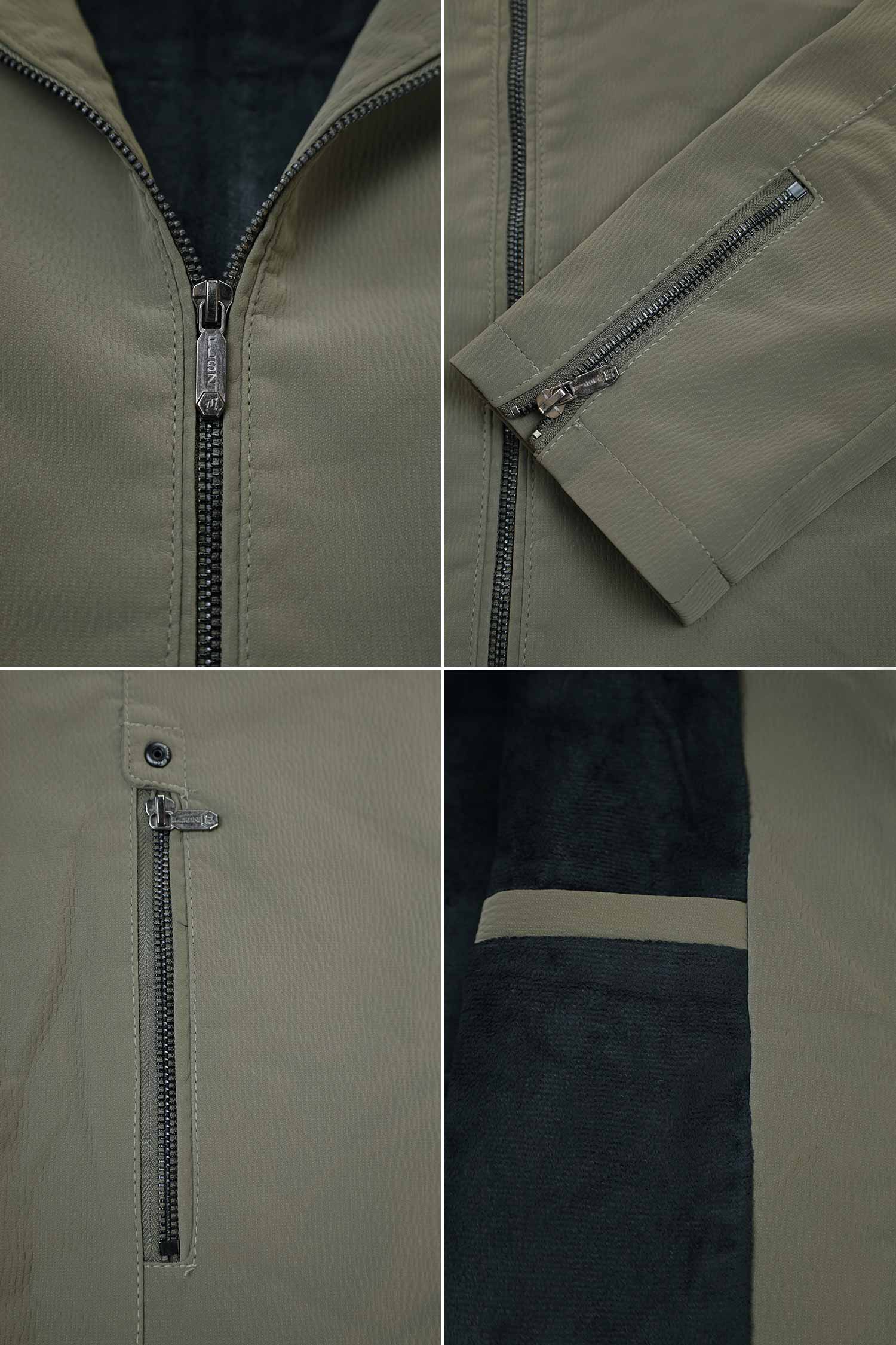 Wind Guard Imported Suede Leather Jacket - Image 6