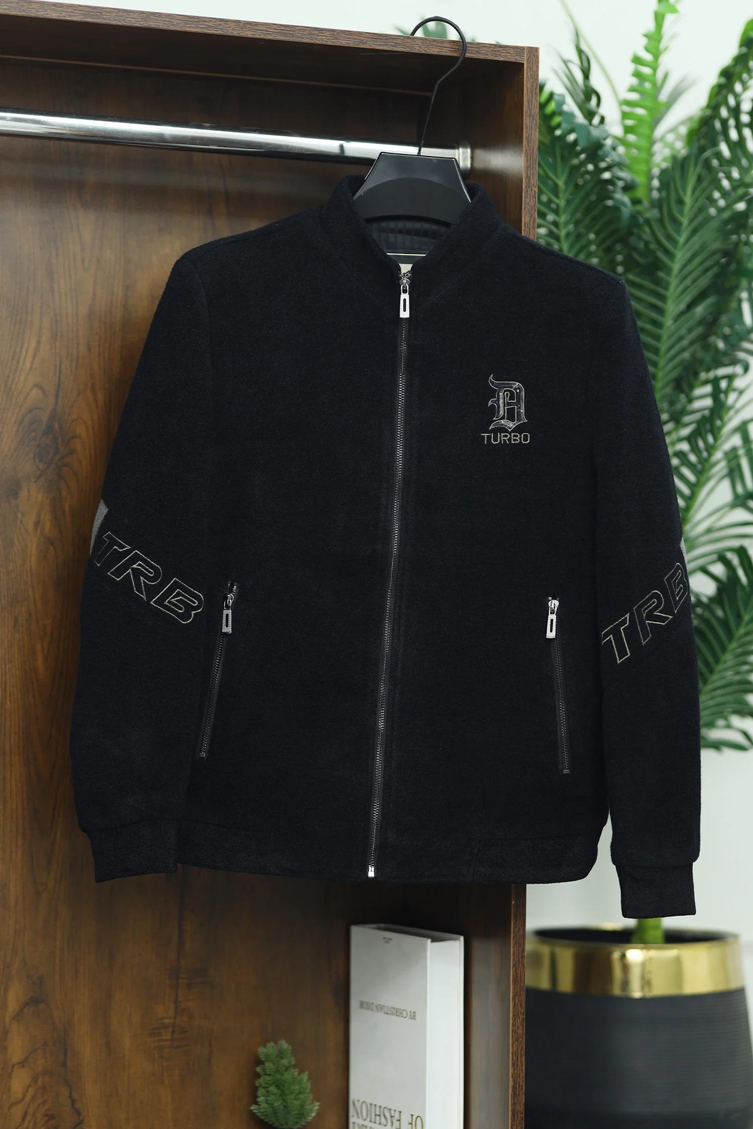 Winter Essential Imported Men's Woollen Jacket In Black - Image 2