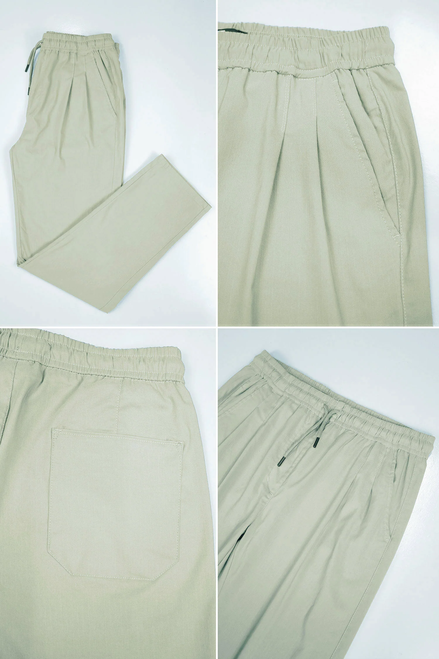 XRSN Double Plate Style Slim-Fit Trouser - Image 4